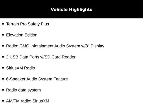 Used 2023 GMC Terrain SLT w/ Elevation Edition image 13