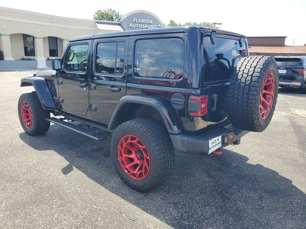 Used 2021 Jeep Wrangler Unlimited Rubicon w/ Uconnect 4C Nav & Sound Group AWD/4WD image 3