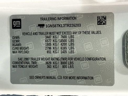 New 2026 Chevrolet Tahoe High Country AWD/4WD image 36