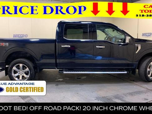 Certified 2022 Ford F150 Lariat w/ Equipment Group 502A High AWD/4WD image 2