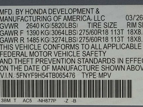 Certified 2026 Honda Passport TrailSport image 30