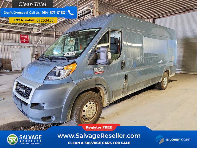 Used 2021 RAM ProMaster 3500 FWD image 1
