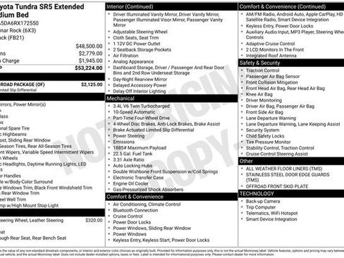 Used 2024 Toyota Tundra SR5 w/ TRD Off-Road Package image 28