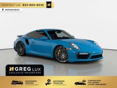 Used 2017 Porsche 911 Turbo S AWD/4WD image 1