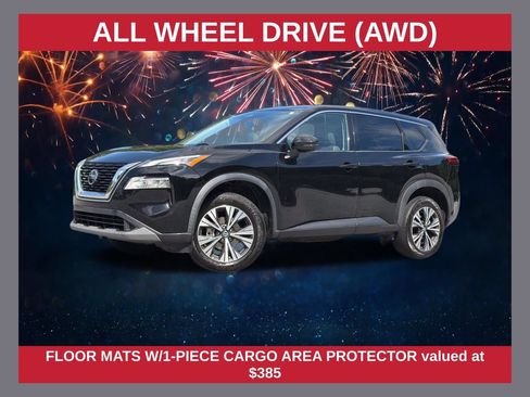 Used 2021 Nissan Rogue SV AWD/4WD image 1