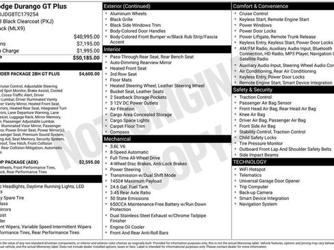 New 2026 Dodge Durango GT image 29