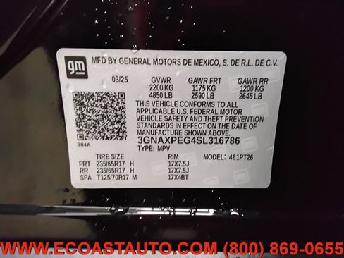 Used 2025 Chevrolet Equinox LT image 21