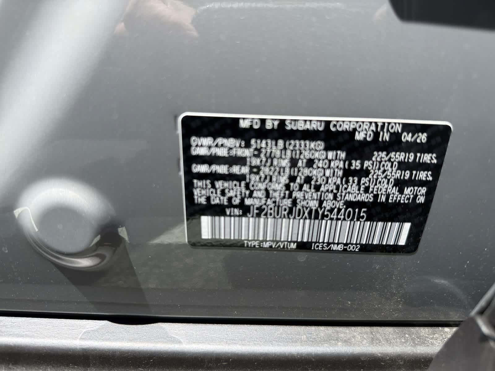 New 2026 Subaru Outback Touring XT AWD/4WD image 25