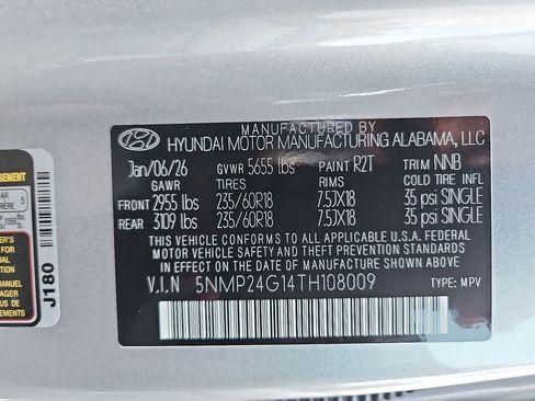 New 2026 Hyundai Santa Fe SEL image 21