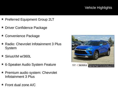 Used 2024 Chevrolet Blazer LT w/ Convenience Package FWD image 4
