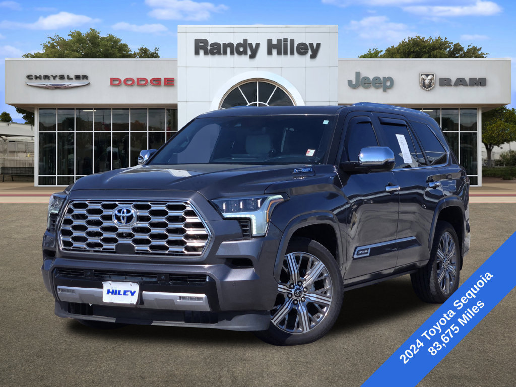 Used 2024 Toyota Sequoia Capstone AWD/4WD 360° Tour
