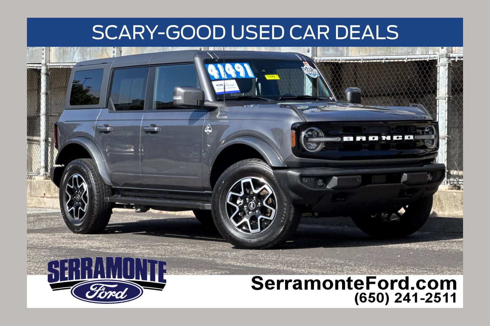 Certified 2024 Ford Bronco Outer Banks AWD/4WD image 1