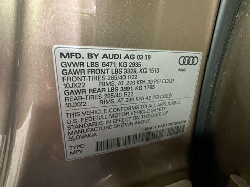 Used 2019 Audi Q8 Prestige image 47