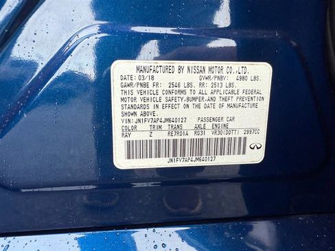 Used 2018 INFINITI Q50 Red Sport 400 image 34