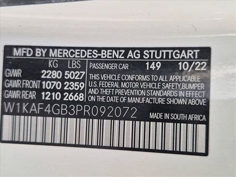 Certified 2023 Mercedes-Benz C 300 Sedan image 25