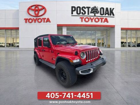 Used 2022 Jeep Wrangler Unlimited Sahara AWD/4WD image 1