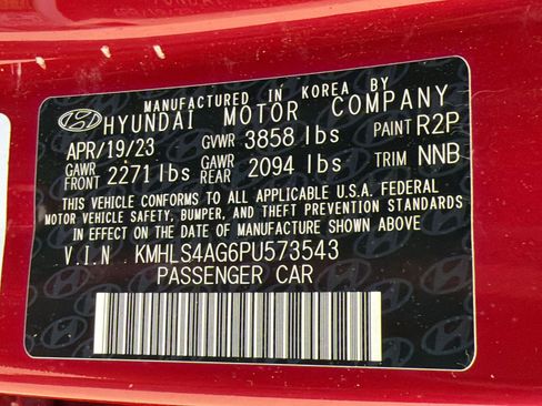 Used 2023 Hyundai Elantra SEL w/ Convenience Package FWD image 25