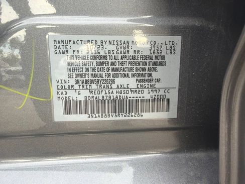 Used 2024 Nissan Sentra S FWD image 11