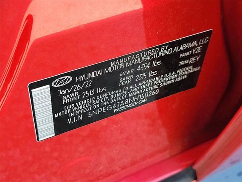 Used 2022 Hyundai Sonata SE w/ Preferred Accessory Package image 29