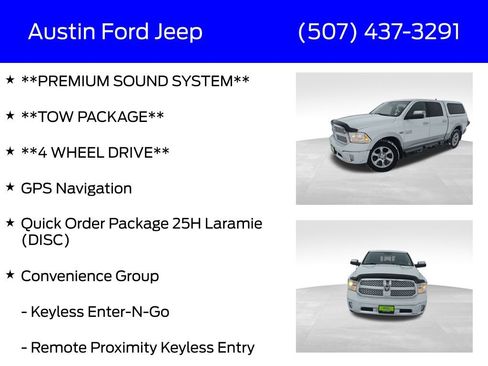 Used 2013 RAM 1500 Laramie w/ Convenience Group image 14