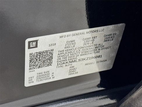 Used 2019 GMC Acadia SLT w/ Black Edition image 32