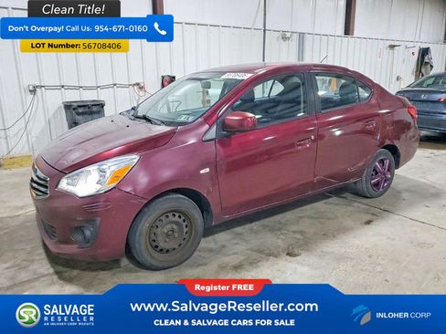 Used 2018 Mitsubishi Mirage G4 ES FWD image 1