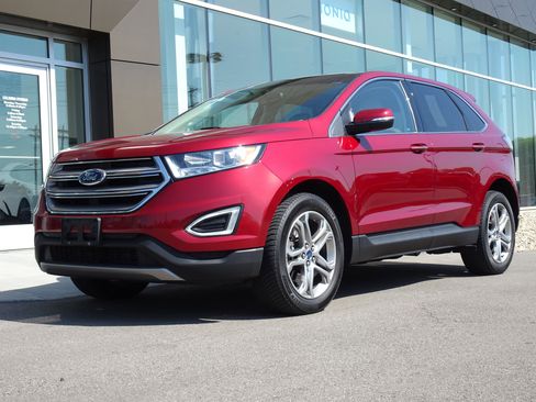 Used 2017 Ford Edge Titanium w/ Equipment Group 301A AWD/4WD image 1