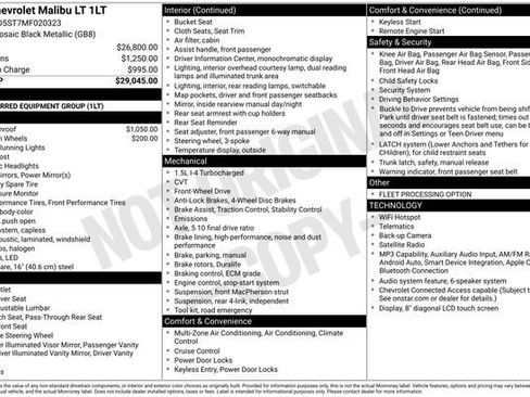 Used 2021 Chevrolet Malibu LT FWD image 36