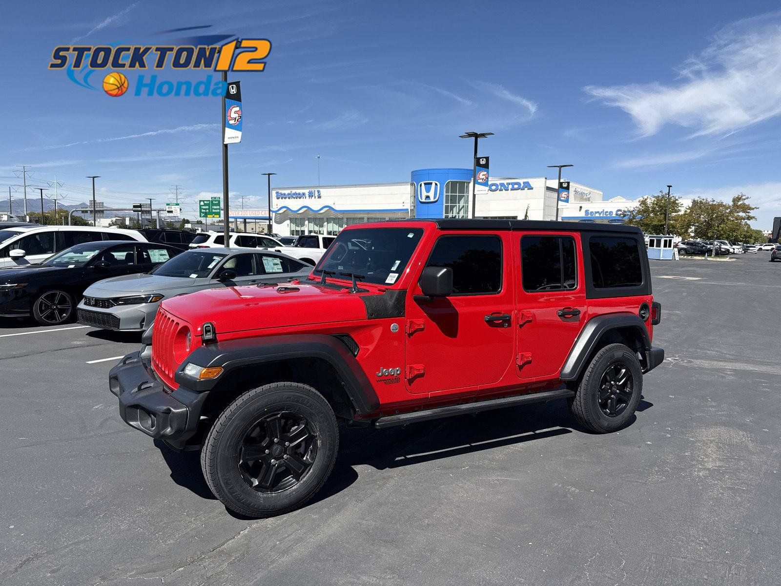 Used 2020 Jeep Wrangler Unlimited Sport S AWD/4WD image 1