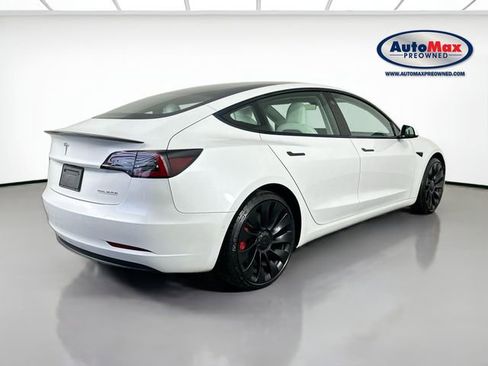 Used 2021 Tesla Model 3 Performance AWD/4WD image 2