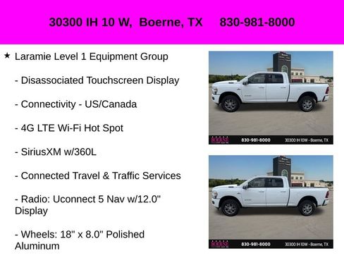 Used 2024 RAM 2500 Laramie w/ Safety Group AWD/4WD image 21
