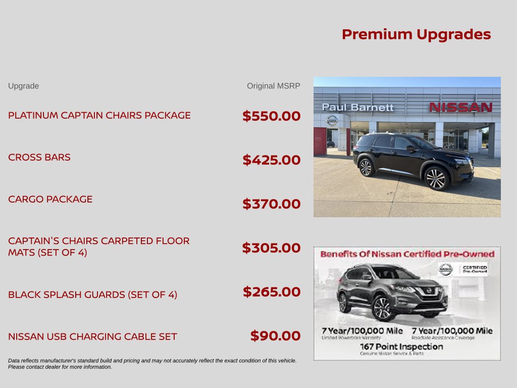 Certified 2025 Nissan Pathfinder Platinum FWD image 9