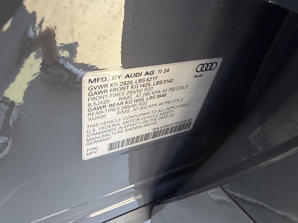 Used 2025 Audi Q6 e-tron Premium w/ Premium Plus RWD image 49
