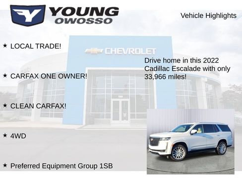 Used 2022 Cadillac Escalade Premium Luxury image 7