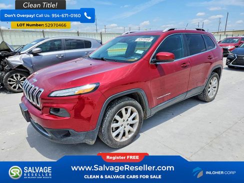 Used 2015 Jeep Cherokee Limited w/ Luxury Group FWD image 1