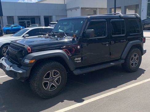 Used 2021 Jeep Wrangler Unlimited Sport w/ Sun And Sound Package AWD/4WD image 20