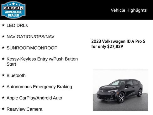 Certified 2023 Volkswagen ID.4 Pro S AWD/4WD image 5