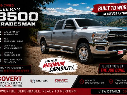 Used 2022 RAM 3500 Tradesman AWD/4WD image 6