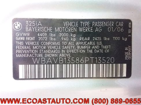 Used 2006 BMW 325i Sedan image 24