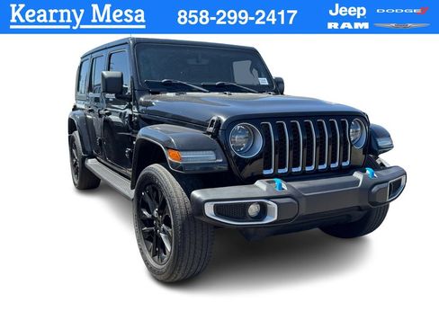 Used 2023 Jeep Wrangler Unlimited Sahara AWD/4WD image 1