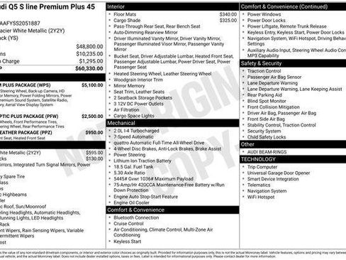 Certified 2025 Audi Q5 2.0T Premium Plus w/ Premium Plus Package AWD/4WD image 2