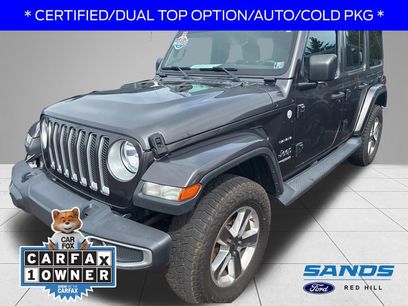 Used 2019 Jeep Wrangler Unlimited Sahara w/ Dual Top Group