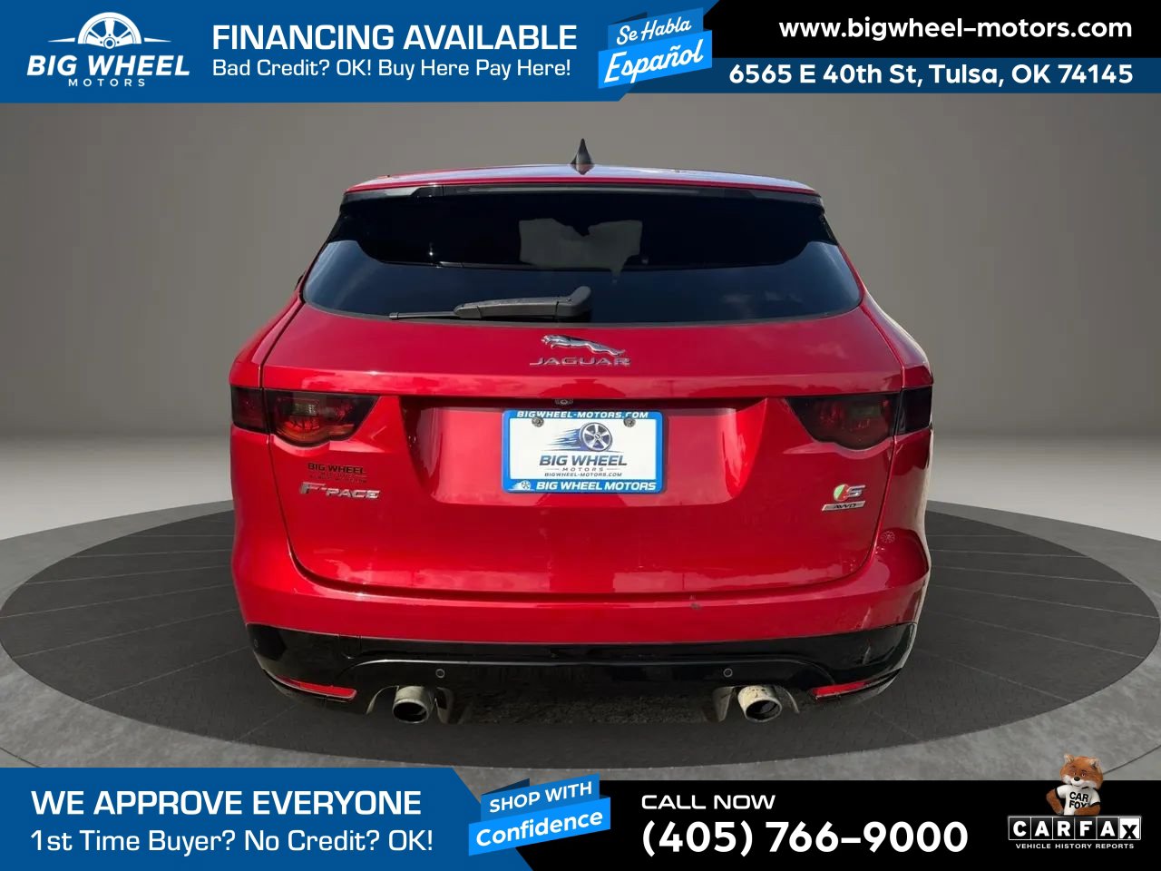 Used 2020 Jaguar F-PACE S AWD/4WD image 4