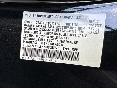 Used 2018 Honda Odyssey EX-L image 39