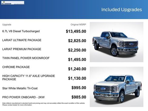 New 2026 Ford F250 Lariat w/ Lariat Ultimate Package image 25
