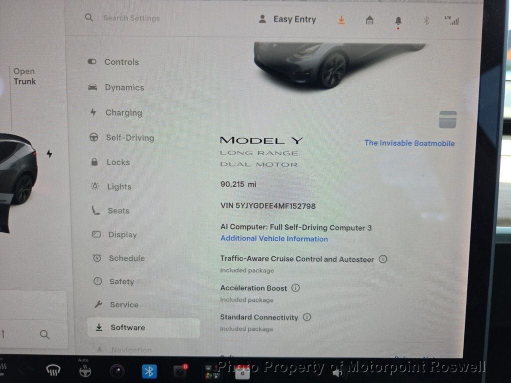 Used 2021 Tesla Model Y Long Range AWD/4WD image 3