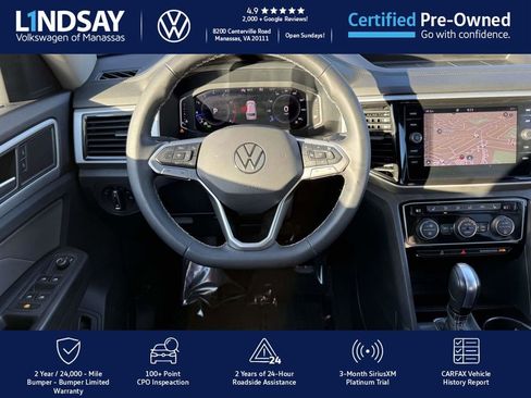 Certified 2022 Volkswagen Atlas SEL image 13