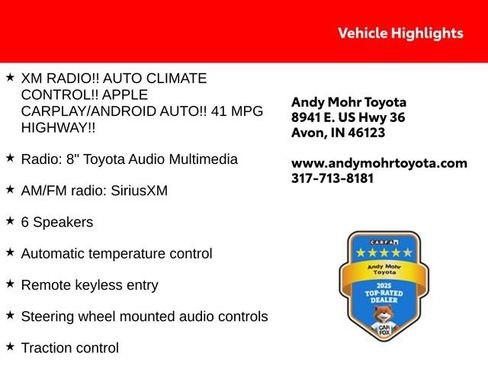 Used 2024 Toyota Corolla LE FWD image 2