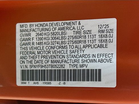 New 2026 Honda Passport TrailSport image 31