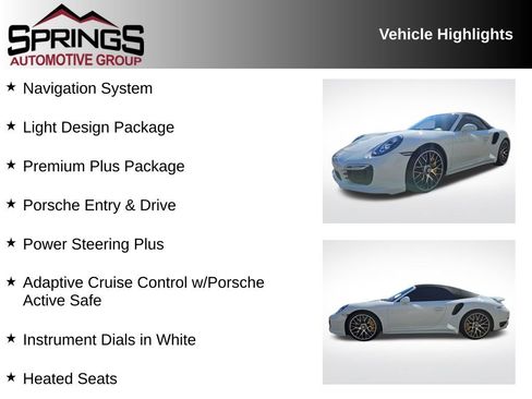 Used 2015 Porsche 911 Turbo S AWD/4WD image 2